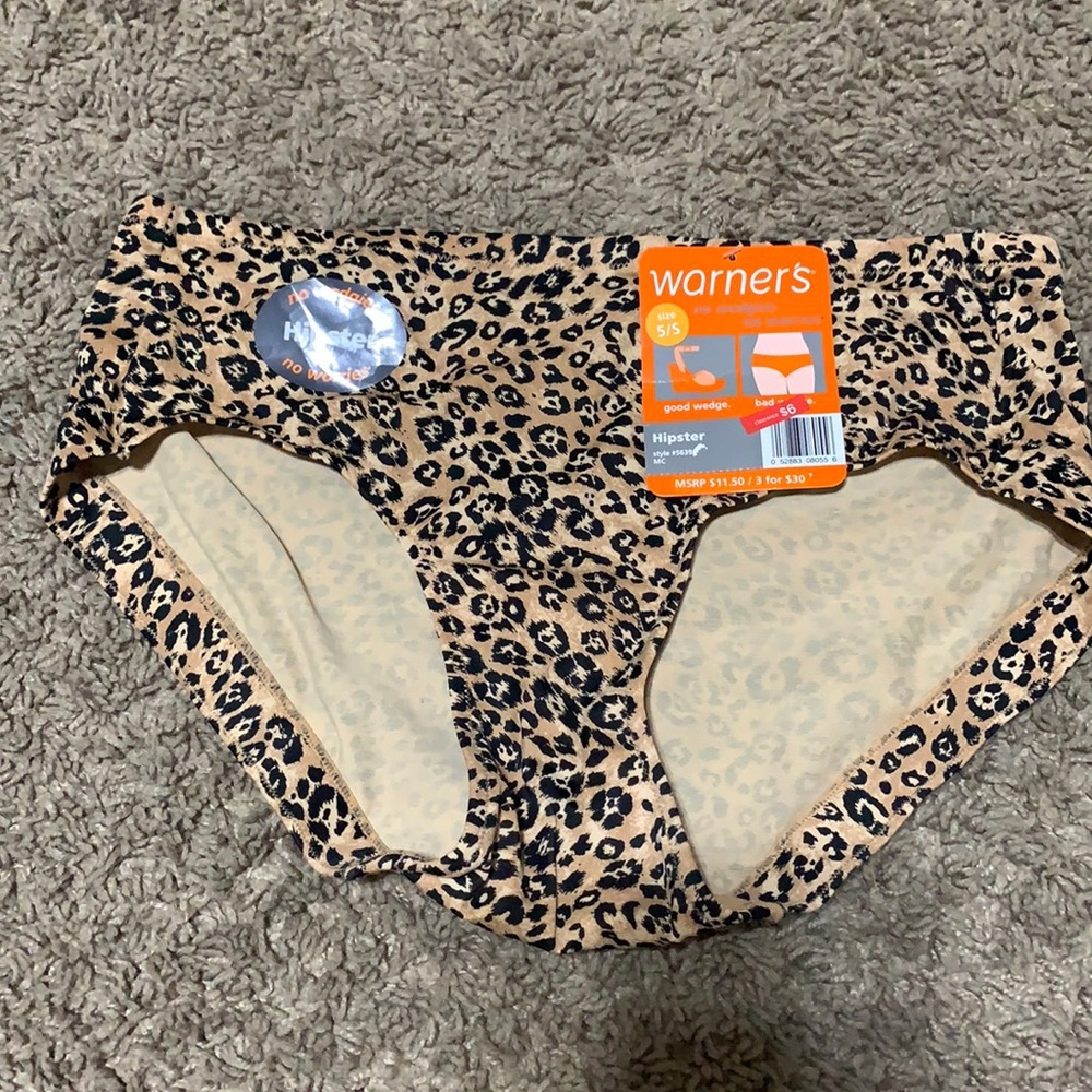 Leopard hipster panties